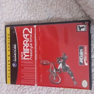 Nintendo GameCube Dave mirra freestyle BMX 2 players choice